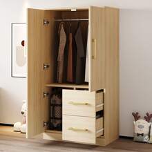 Furniture White 70 X 40 X 135 Cm - 自然的 - 查看 1