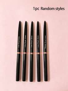 10/5/3/1pc Black Metal Rod Nail Art Liner Brush Random - Black - View 8