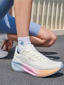 XTEP New Women's Running Shoes 3.0 Plus For Road Fitness Training (2000km) - White/Blue - View 1