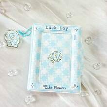 Original PVC Idol Card Album, Korean Ins Style 1-Pocket Card Holder, 3-Inch Photo Album, Small Card Storage Book - Multicolor - View 3