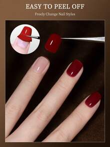 RS NAIL Lapisan Dasar Gel yang Dapat Dikupas untuk Kutek Gel, 12g Mudah Dilepas untuk Latihan, Cepat Kering | Bening, Non-UV Tidak Perlu Direndam atau Dikikir Tidak Merusak Kuku untuk Kuku yang Lemah & Tipis, Ramah untuk Pemula Lapisan Dasar yang Dapat Dikupas - View 7