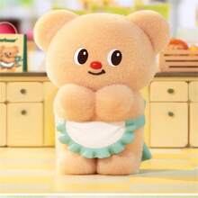 MINISO Butter Bear Business Day Series Blind Box Cartoon Anime Model Handmade Plush Doll Original Authentic Desktop Collection Decor Doll Birthday Gift (Random Delivery, 1pc) - Multicolor - View 5