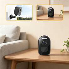 ZHXINSD Wireless Security Camera, Outdoor Battery Security Camera 4MP , 2.4/5G WiFi CCTV Surveillance Camera, PIR AI Motion Detection, Light & Sound Alarm, 2-Way Audio, Real-Time Alerts, TF Card/Cloud Storage, IP65 Waterproof,For Farm/Backyard/Yard Camera - Black - View 9