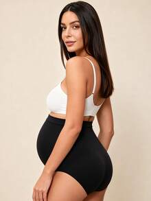 Hart & Haze 3pcs Nylon Maternity Underwear, Suitable For Early, Middle And Late Pregnancy, Postpartum, Triangle Briefs In Multiple Colors - Multicolor - View 3