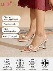 Women Pumps - Clear - View 3