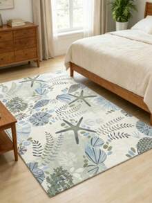 1 pieza Alfombra de terciopelo minimalista engrosada color caqui, alfombra decorativa, decoración de dormitorio, alfombra pequeña, alfombra, decoración del hogar, alfombra de sala de estar, alfombra pequeña de sala de estar, alfombra de dormitorio - diseño contratado - Ver 1