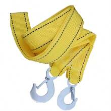 Car Tow Rope Heavy Duty 3 Ton Towing Strap Hook Type Van Roadside Rescue Car Accessories - A - View 7