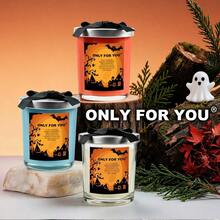 Lilin Aromaterapi Minyak Esensial dari Lilin Kedelai untuk Pesta Halloween, Suvenir Pesta - A - View 2