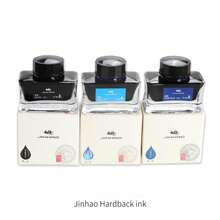50ml Fountain Pen Ink Bottle, Smooth Writing Without Clogging, Glass Bottle Refillable Ink, Black/Blue/Blue-Black Optional - Sets - View 2