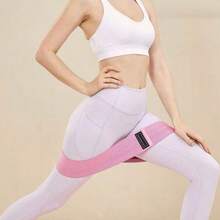High Elasticity Hip Resistance Band, Suitable For Home Workout, Muscle Strength Training (Unisex), Fitness Accessory - A - View 2