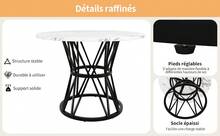 Set Of 4 Furniture Black - 黑色 - 查看 7