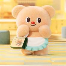 MINISO Butter Bear Business Day Series Blind Box Cartoon Anime Model Handmade Plush Doll Original Authentic Desktop Collection Decor Doll Birthday Gift (Random Delivery, 1pc) - Multicolor - View 7