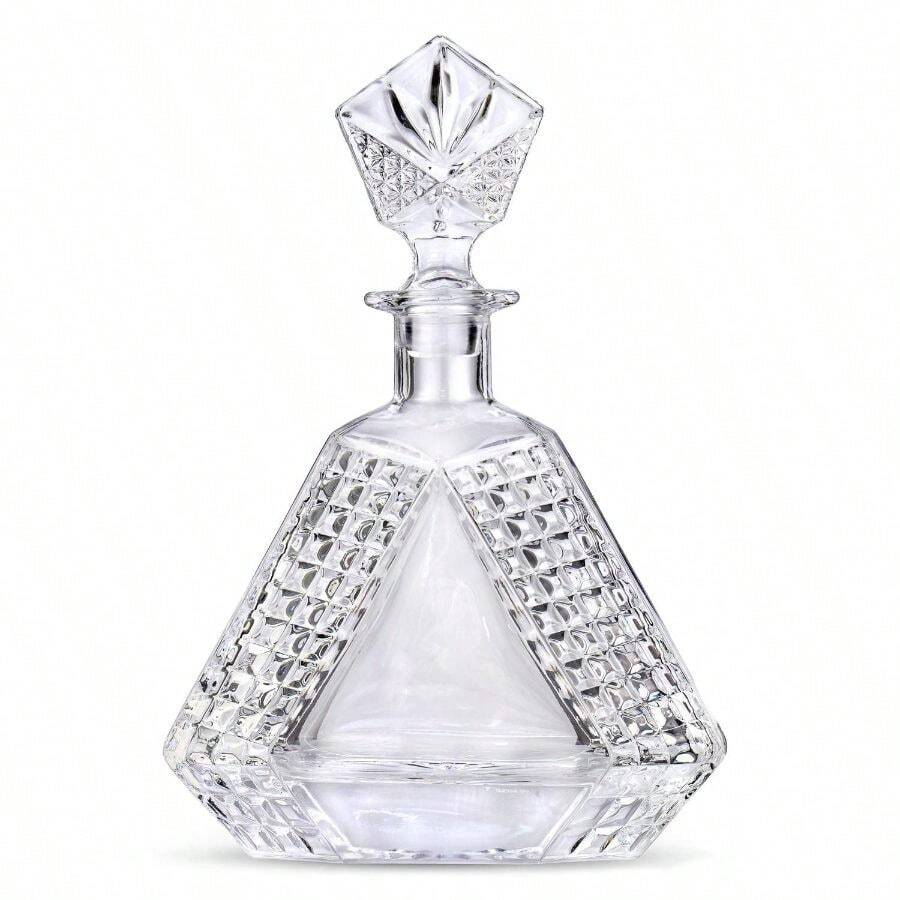 Captain Triangular Whiskey Decanter 0.65 Liter - View 1
