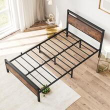 Bed Frames - 棕色 120*200厘米 - 查看 10