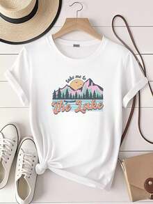 Women T-Shirts - 白色 - 查看 1