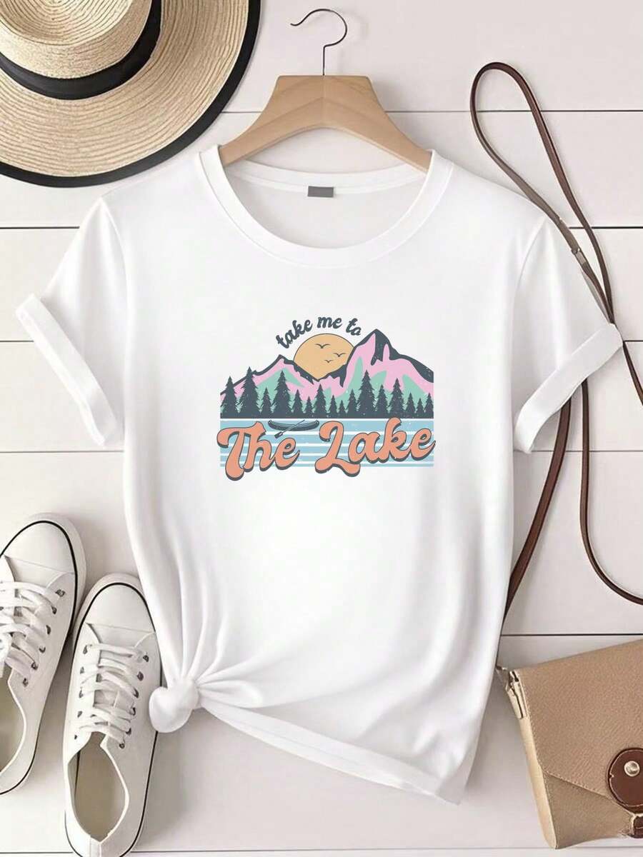 Women T-Shirts - 白色 - 查看 1