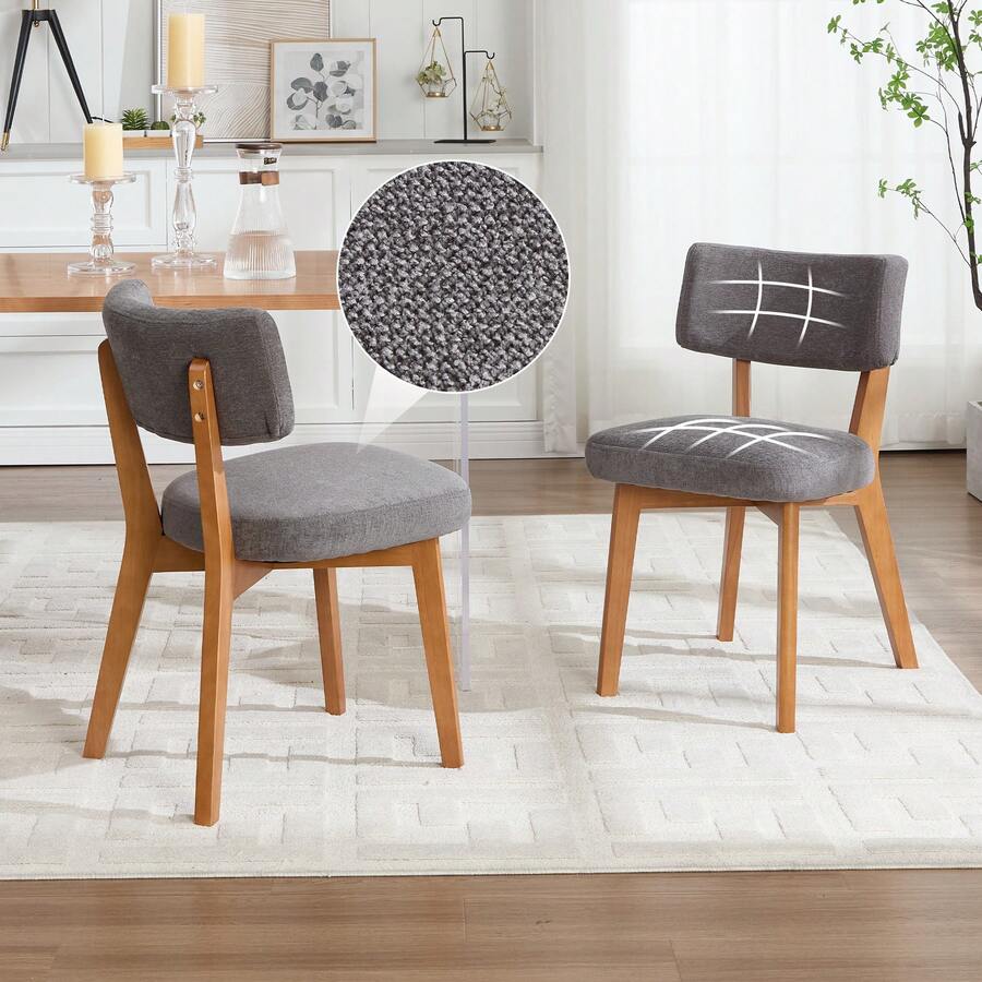 Furniture Red 54.5 X 47 X 77 Cm - 灰色 - 查看 1