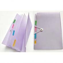 1pc 5-Layer Random File Storage Bag Folder - Sets - View 10
