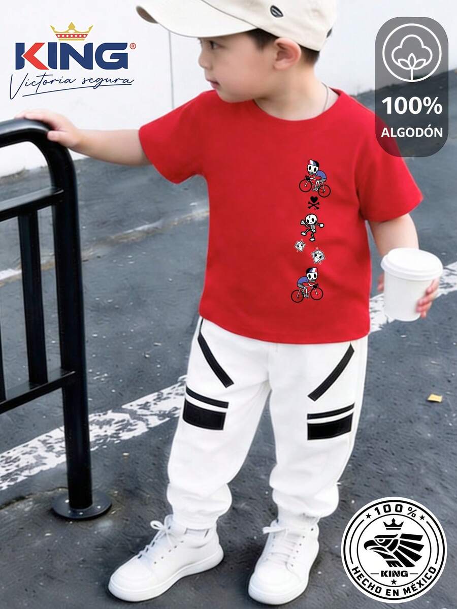 TOKIDOKI Tween Boys T-Shirts - Red - View 1