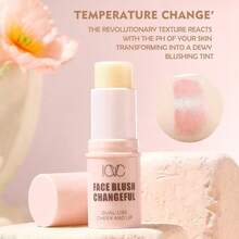 Waterproof Color-Changing Blush Stick - Dual Use For Lips And Cheeks, Lightweight Coverage, Suitable For All Skin Tones, Can Be Used As Lipstick Multi-Purpose Makeup - Multicolor - View 7