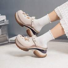Crocs Hollow Out Clogs Little Dolphin Retro Clogs 212811-2PL - Off-white - View 1