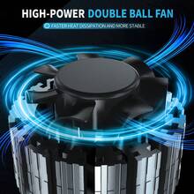 HYNBYZJ 2pcs 12 Sides H4 H7 Car LED Headlights H11 9005 HB3 9006 HB4 LED Headlight Car Lights Bulbs For Auto 12V 24V - A - View 9
