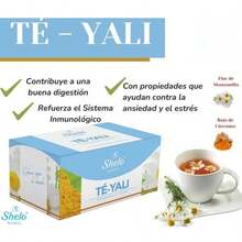Shelo Nabel Té Yali Shelo. Té de Manzanilla y Cúrcuma. Caja con 20 sobres - 20 unidades - Ver 4