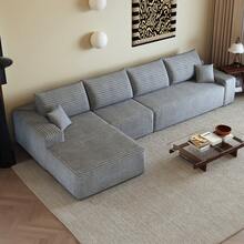 4 Seat Grey Chaise Lounge - No Assembly Required - 灰色四座 - 查看 6