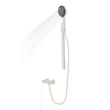 YUNRUX Shower Set, Wall-Mounted Shower Set, Bathroom Shower Set - White - View 1