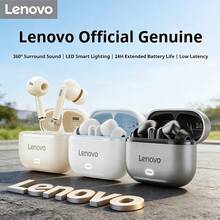 Lenovo EA269 Earbud Nirkabel Bluetooth 5.4, Peredam Kebisingan Panggilan, Tahan Keringat IPX5, Latensi Audio Mode Gaming yang Dioptimalkan, Kontrol Sentuh, Cocok untuk Olahraga dan Gaming Sehari-hari - View 5