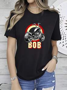 Women T-Shirts - 黑色 - 查看 1