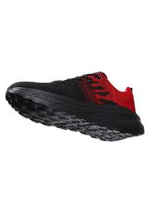 Men's Wide Toe Comfortable Mesh Breathable Thick Sole Lightweight Sports Casual Shoes - Black - View 7