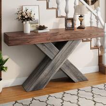 Coffee Table Walnut - Side Table Brown - Walnut - View 3