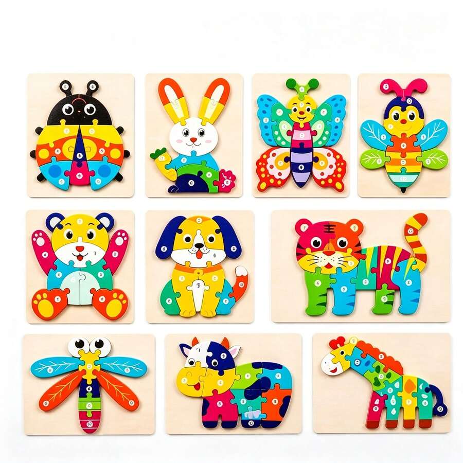 Kids Wooden Puzzles