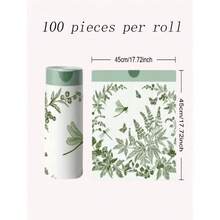 100/200pcs Drawstring Trash Bags - Odor-Proof & Leak-Proof, Disposable Plastic Garbage Bags For Bathroom, Outdoor, Kitchen, Restaurant, Hotel, Efficient Cleaning, Restaurant Waste Management, Bathroom Trash, Convenient Disposal, Durable Material - One Size - View 5