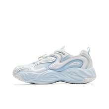 XTEP New Casual Thick-Sole Platform Versatile Women's Sneakers - White/Blue - View 5