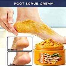 Turmeric Body Scrub Gentle Cleansing Moisturizing Softening Smoothing Refreshing Body Care Scrub - Skincare/Holiday Essential/Valentine's Day - Coconut - View 1