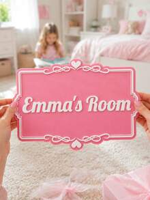 Custom 3D Printed Door Signs: Personalized Design, Handcrafted With Premium Materials. These Personalized Door Signs (Including Custom 3D Printed Bedroom Door Signs) Are Suitable For A Wide Range Of Scenarios, Whether It's Bedrooms, Teen Rooms, Game Rooms, Urban Spaces, Educational Institutions, Entertainment Venues, Or Home Entryways, They Can Fit Perfectly. They Are Both Unique Wall Decor Art Pieces And Suitable For Various Indoor And Outdoor Environments. - Multicolor - View 3