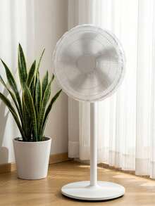 Minimalist White PEVA Fan Dust Cover, Elastic Fan Protective Mesh, 450-600mm Universal Size, Suitable For Living Room Bedroom Office Electric Standing Floor Fan Head, 360 Degree All-Around Protection, Waterproof Washable Reusable Storage Protection Bag - Multiple Styles and Colors - View 11