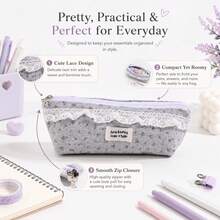 Roll-Up Pencil Bags - Gray - View 6