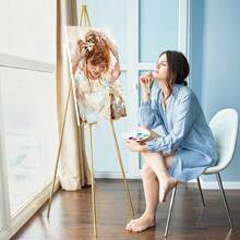 1件/婚禮金屬展示架，適用於婚禮告示牌與海報；配備可折疊、可調節的金屬框架與收納袋，完美用於展示婚禮告示牌、裝飾品、繪畫與藝術品，以及生日派對告示牌 - 多色 - 查看 7