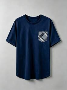 Men Loungewear Sets - Navy Blue - View 4