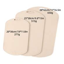 1/3pcs Kitchen Household Pure Silicone Cutting Board, Durable Thickened Silicone Material, Non-Slip Easy To Clean Easy To Use, Three Sizes Suitable For Different Fruits, Vegetables, Meats, Basically Meeting Kitchen Cutting Board Needs - View 12