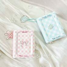 Original PVC Idol Card Album, Korean Ins Style 1-Pocket Card Holder, 3-Inch Photo Album, Small Card Storage Book - Multicolor - View 1