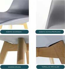 Dining Seating Sets - Grey - View 5