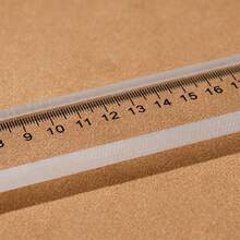 10mm/0.4 In Extra‑Thick Clear PC Straight Ruler, 50cm Length Multi‑Purpose Heavy‑Duty Cutting & Drawing Ruler For Drafting, Art Craft, Measuring, Office, DIY Projects - 1pc - View 4