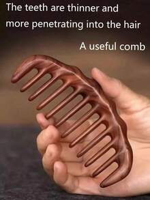 1pc Sandalwood Massage Comb Wooden Comb Multi-Functional Comb Neck Massage Head Massage Suitable For Hair Care Applicable To All Hair Types Daily Hair Care Essential Daily Hair Care Back To School Travel Hair Comb - Multi-color - View 8