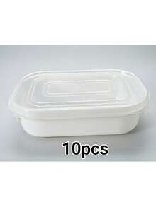 10-Piece Reusable Food Storage Container Set (5 Containers + 5 Lids), Stackable Freezer Food Storage Boxes With Lids, Suitable For Grains, Meat, Fruit And Vegetables, Ideal For Lunch Boxes, Kitchen Organization And Kitchen Storage - Multicolor - View 7