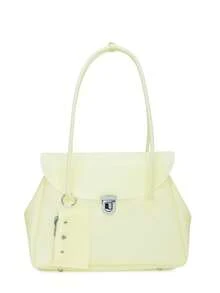 Dedoo New Summer Refreshing Large Underarm Women's Bag, Fashion PVC Jelly Tote Bag, Minimalist Commuter Shoulder Bag - Multicolor - View 16