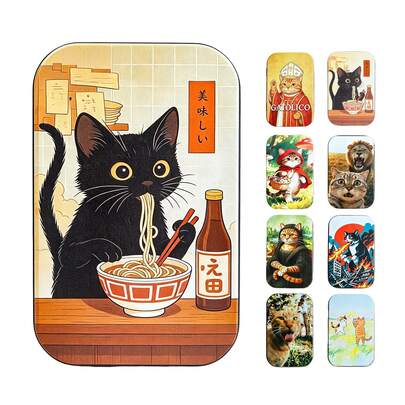 1pc Cat Mini Storage Box, Can Be Used As Jewelry And Small Item Storage Container, Also Can Be A Unique Design Desktop And Display Cabinet Decorative Ornament, Holiday Gift